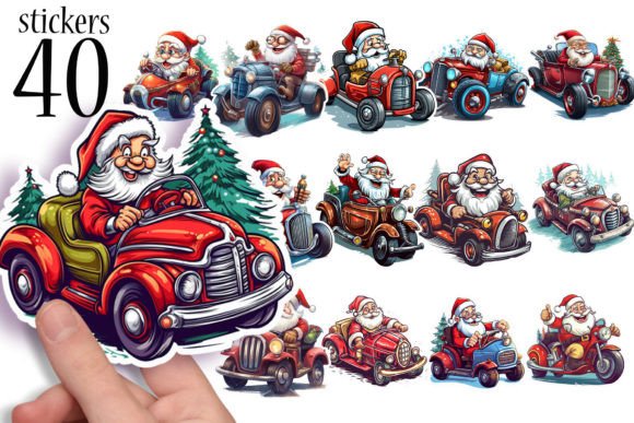Download Christmas Stickers for Kids Santa Claus - Stickers for kids Collection
