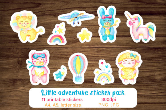 Download Printable Stickers for Kids Cartoon Png - Stickers for kids Collection