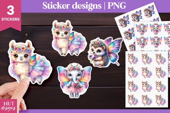 Download Stickers for Children Baby Animals Fairy - Premium Resources