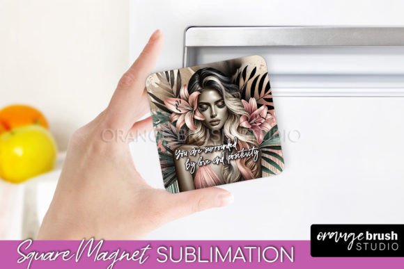Download Daily Affirmations Magnet Sublimation - Premium Resources