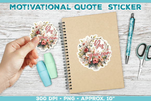 Download Motivational Quote Sticker PNG - Quote sticker Collection