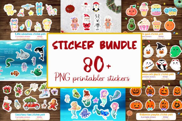 Download Bestsellers Printable Sticker Bundle Png - Premium Resources