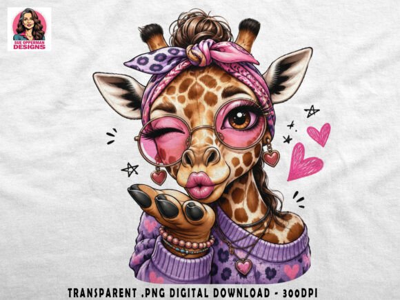 Download Cute Giraffe Kiss | Kawaii PNG - Kawaii png Collection